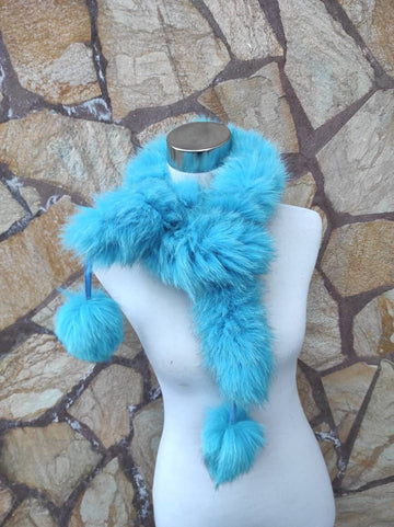 Fur scarves, fur scarf womens, fox fur scarf, fur collar